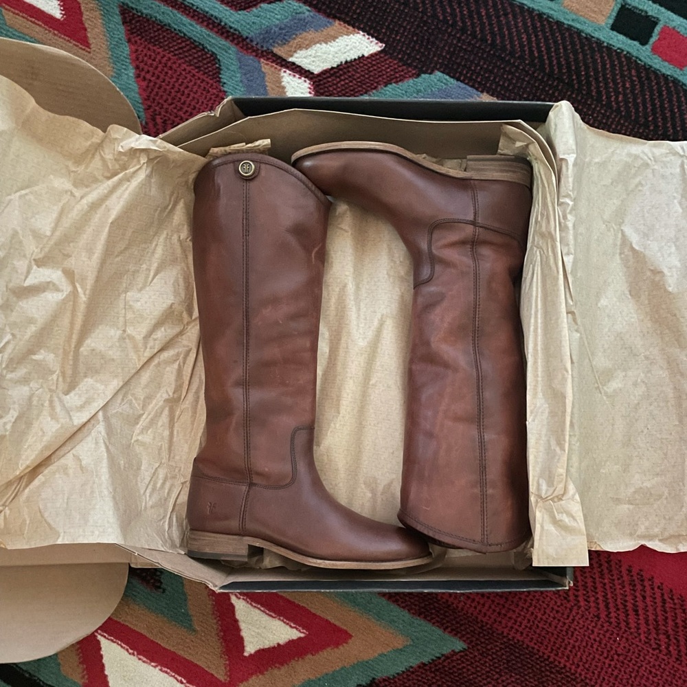 Frye Women’s Melissa Button 2 Riding Boot 6.5